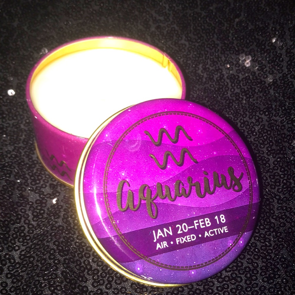 Aquarius Candle